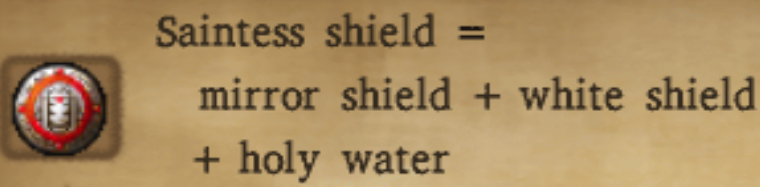 Saintess Shield Alchemy Recipe